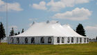 أفضل خيمة عالية القوة البلاستيكية البيضاء القماش المشمع لمعرض أو مناسبات الزفاف